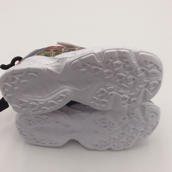 L.O.L. Surprise Girls Athletic Running Shoes Size 2 - Picture 4 of 16